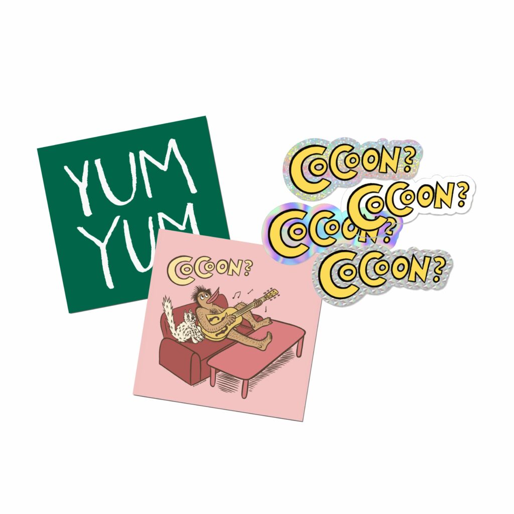 Yum Yum Records - Cocoon – Stickers